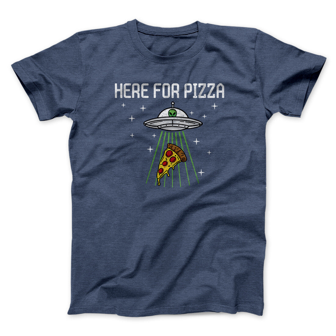 Here For The Pizza Men/Unisex T-Shirt