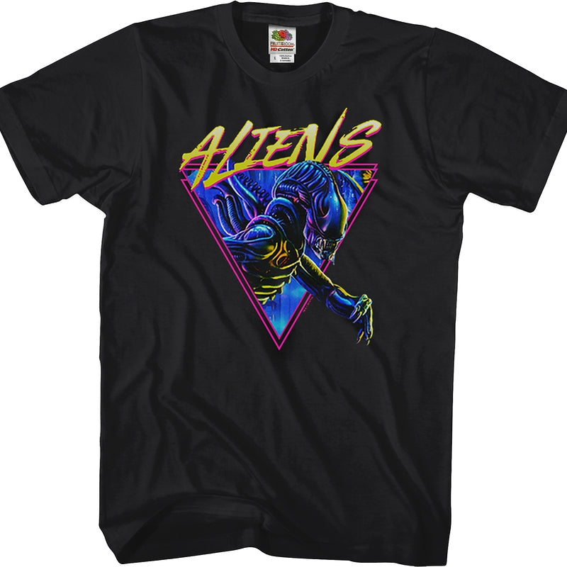 Neon Aliens T-Shirt