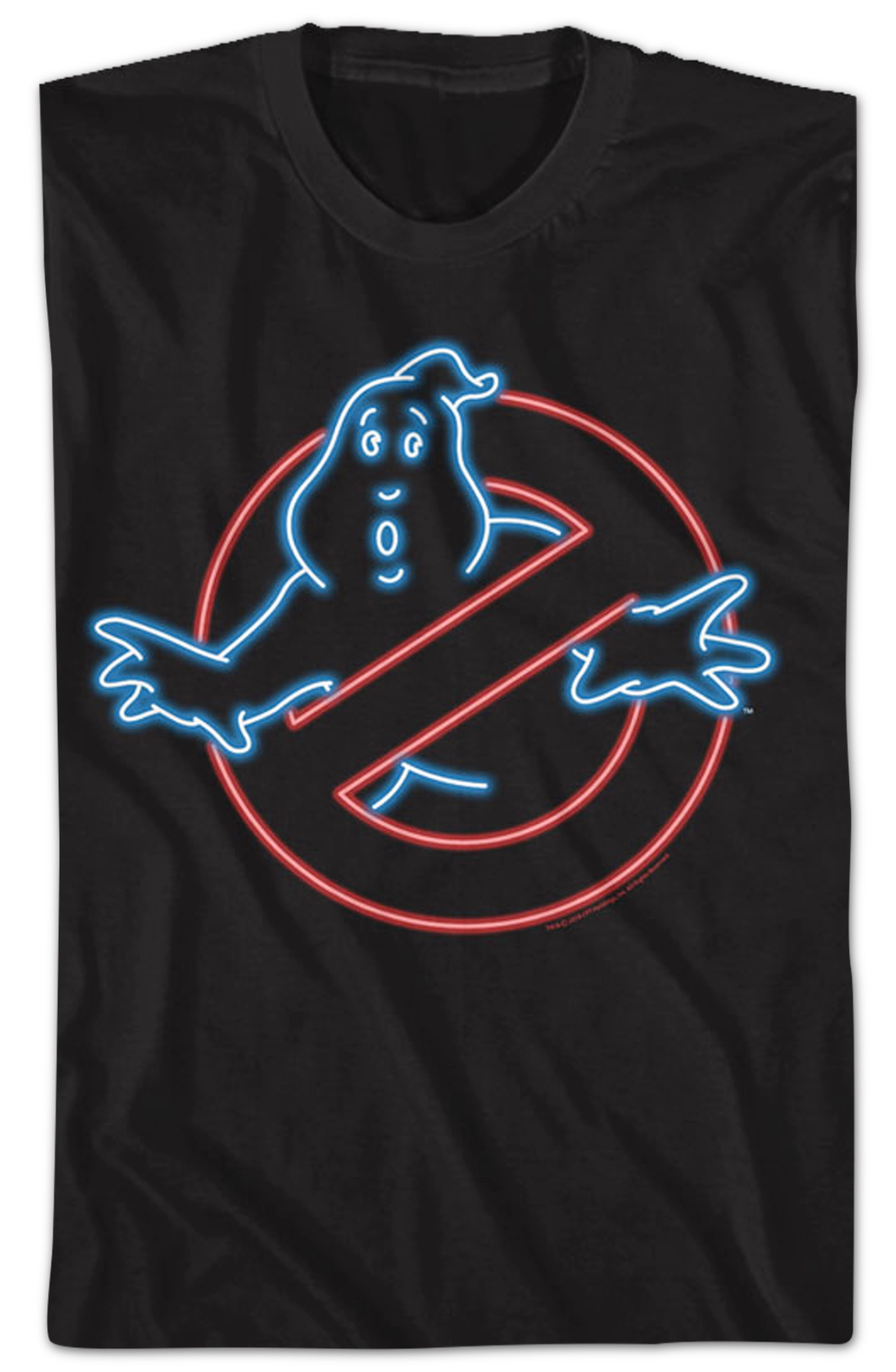 Neon Logo Real Ghostbusters T-Shirt