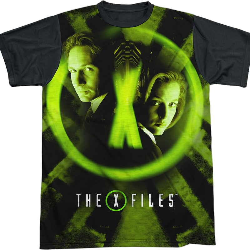 Neon Logo X-Files T-Shirt