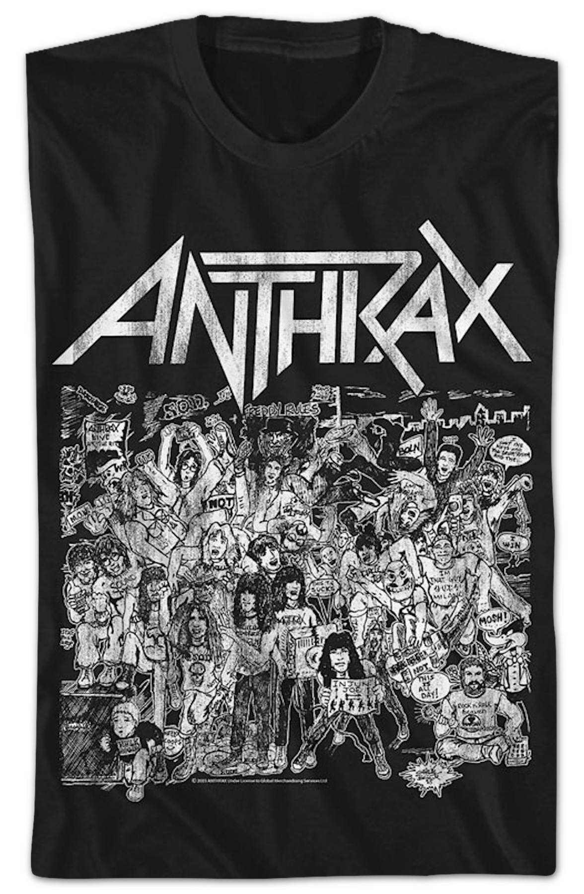 No Frills Anthrax T-Shirt