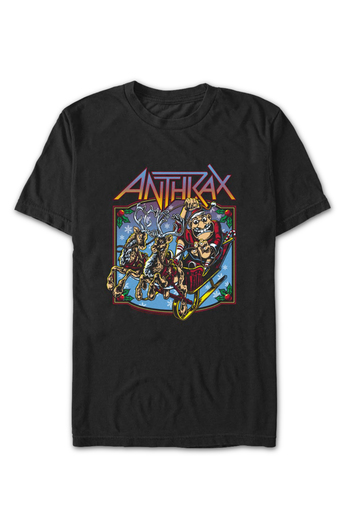 Not Man Is Coming To Town Anthrax T-Shirt