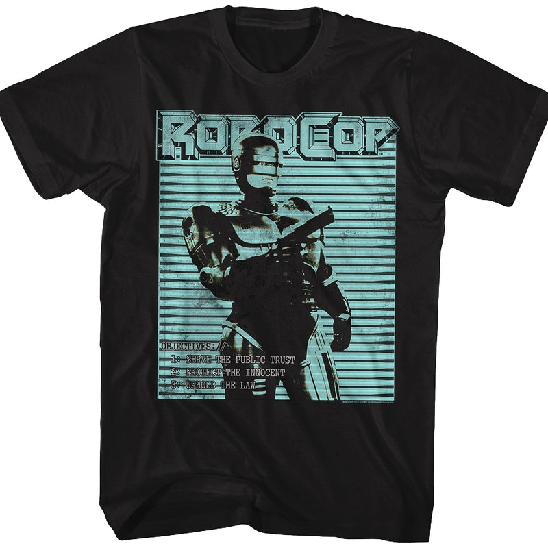 Objectives Robocop T-Shirt