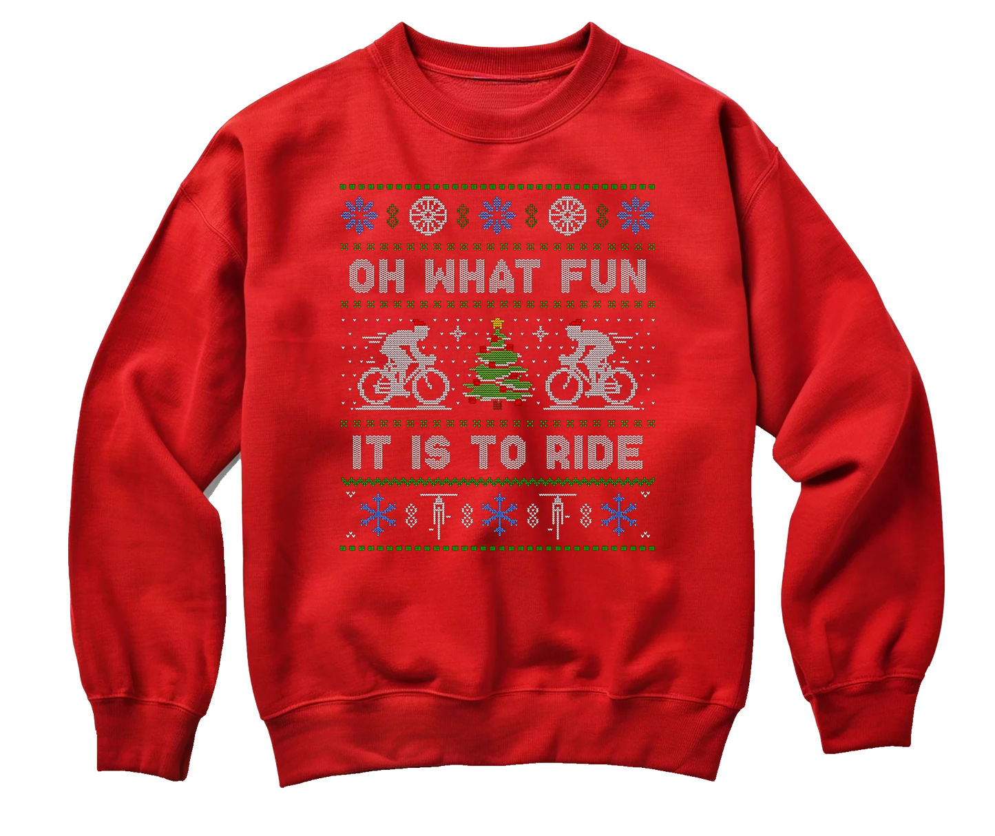 kringle Oh-What-Fun-Ride Bicycle Sweatshirt
