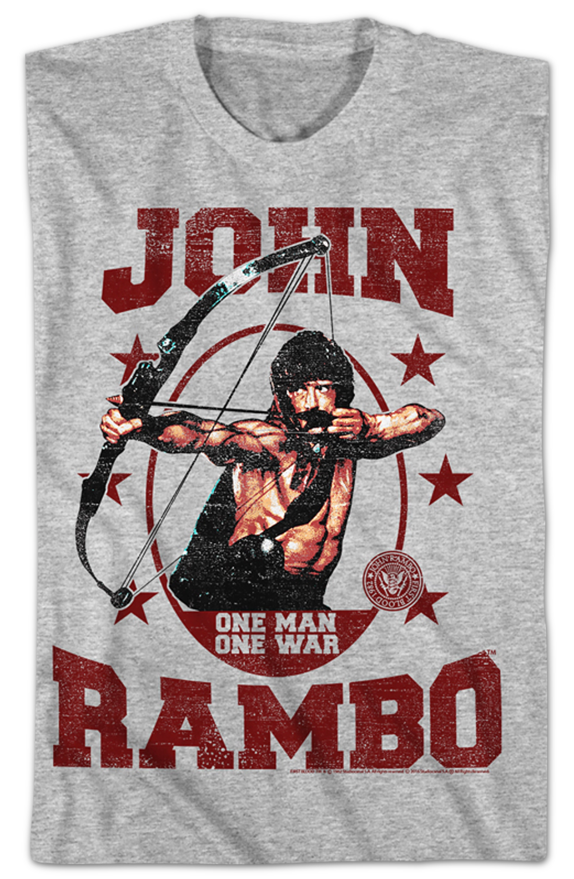 One Man One War Rambo T-Shirt