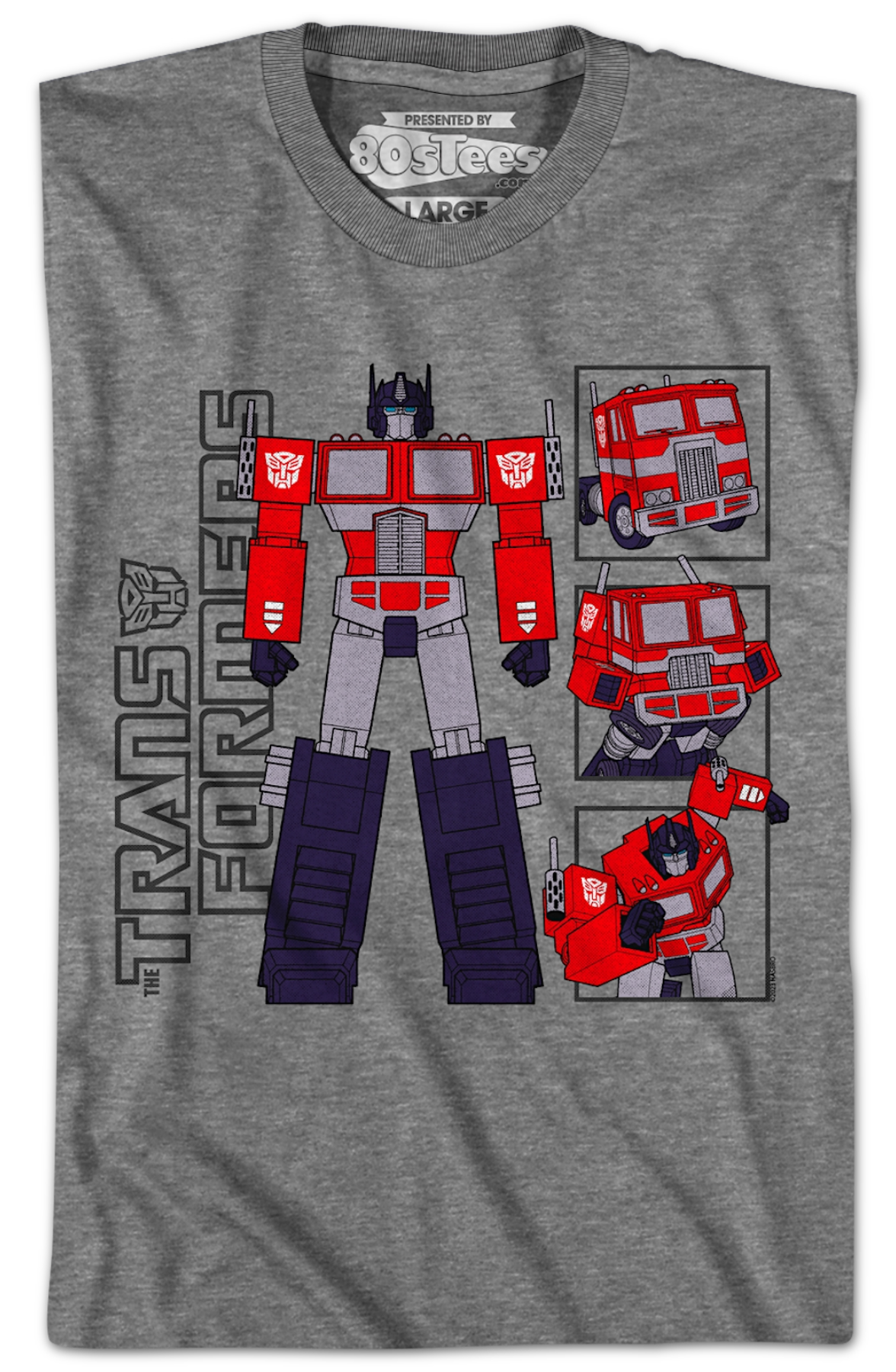 Optimus Prime True Leader Transformers T-Shirt