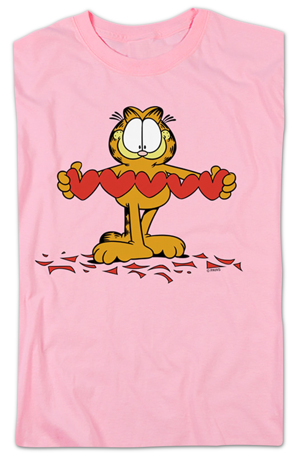 Paper Hearts Garfield T-Shirt