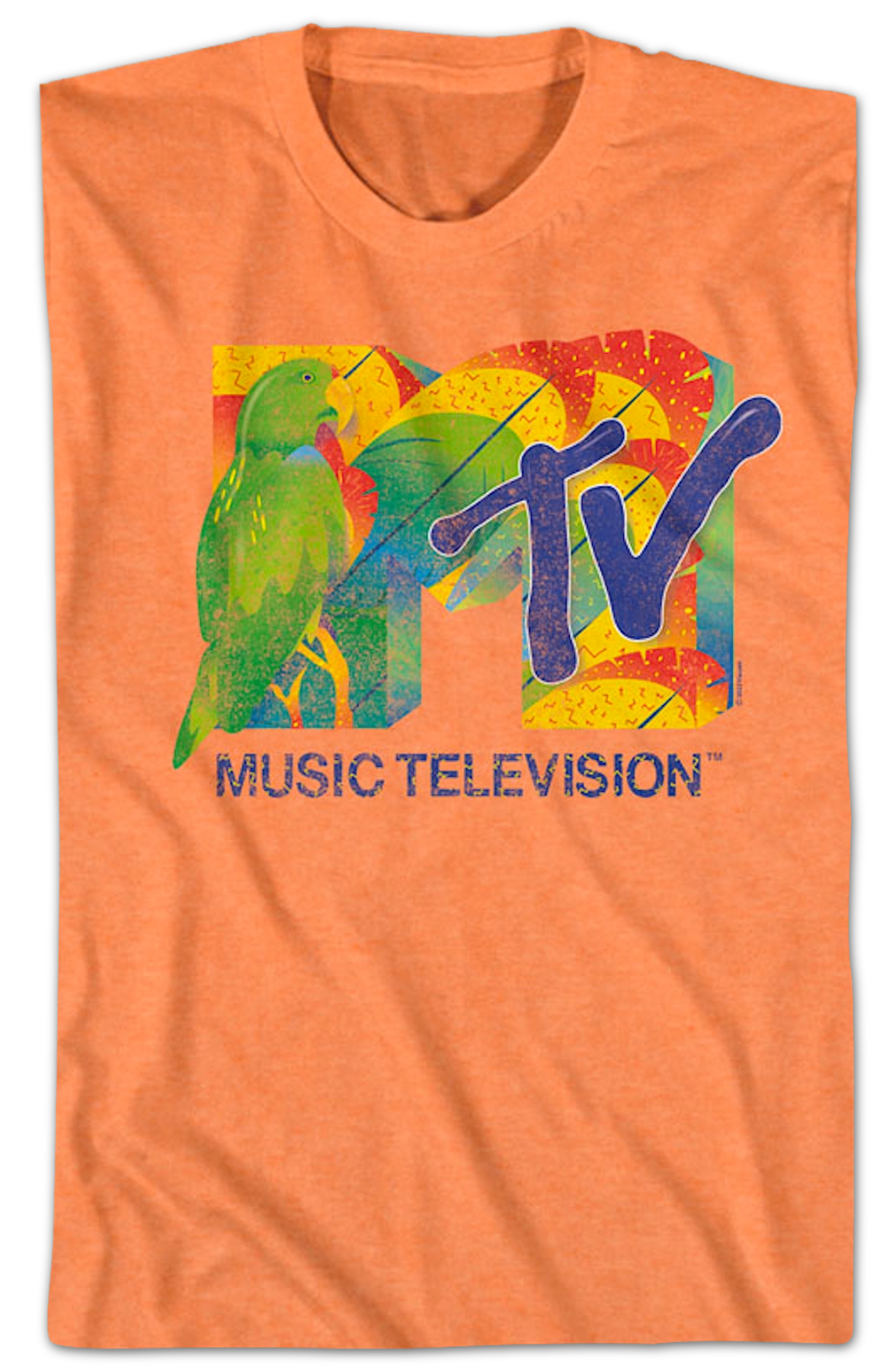 Parrot Logo MTV Shirt