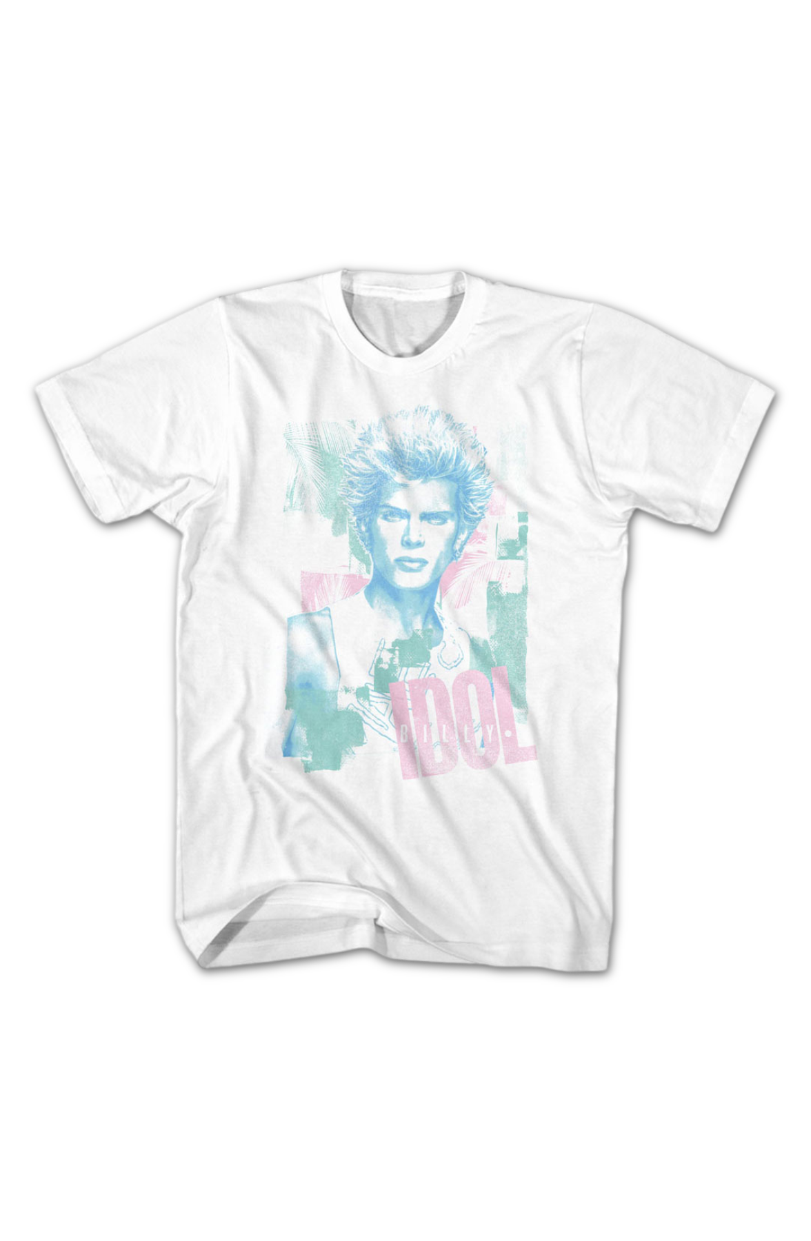 Pastel Portrait Billy Idol T-Shirt