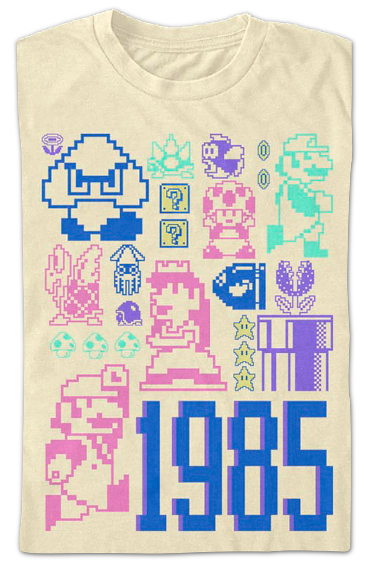 Pastel Super Mario Bros. T-Shirt