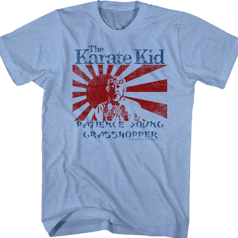 Patience Young Grasshopper Karate Kid T-Shirt
