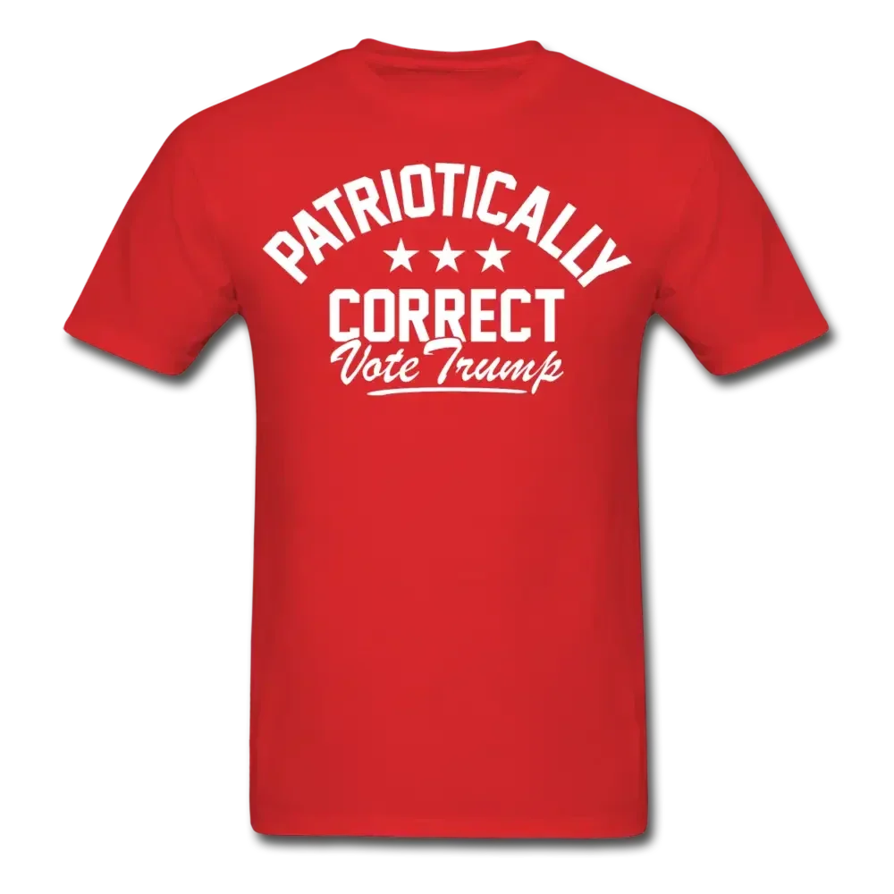 Patriotically Correct: Vote Trump 2024 T-Shirt