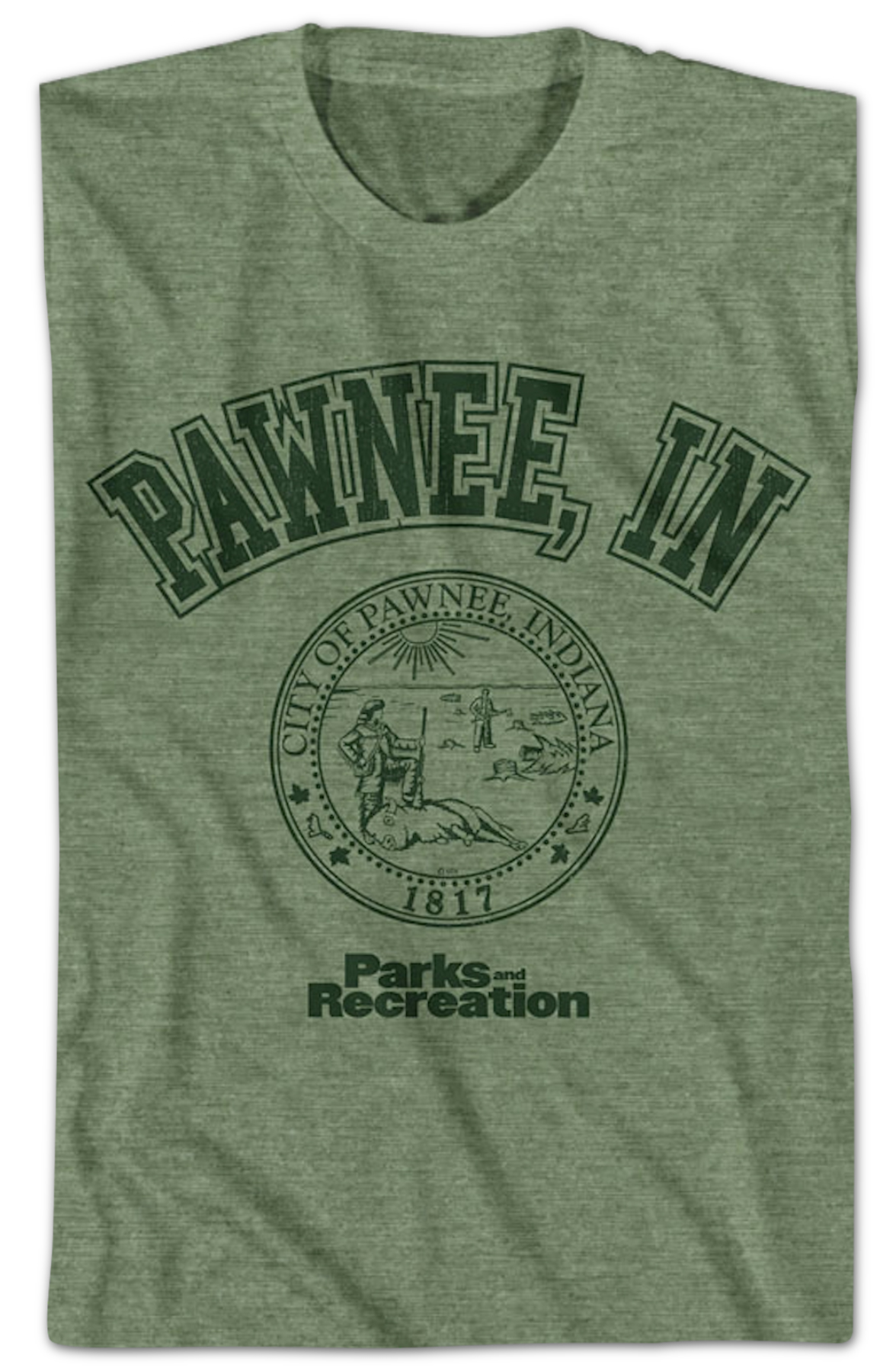 Pawnee Seal Parks and Recreation T-Shirt Style001