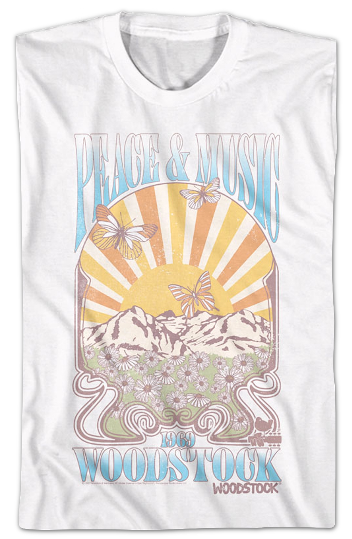 Peace & Music Woodstock T-Shirt
