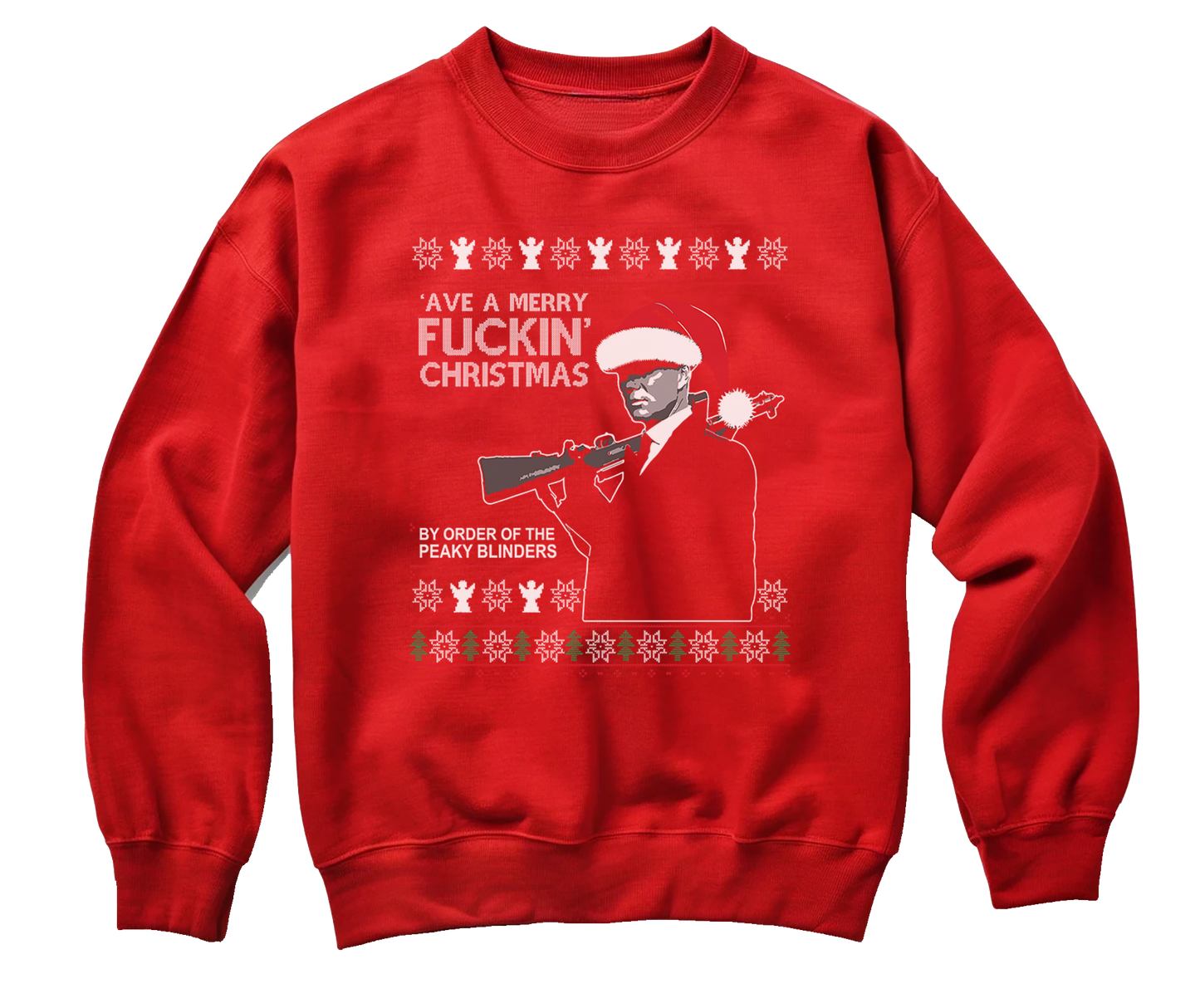 kringle Peaky Blinders Merry F*ckin Christmas Sweatshirt