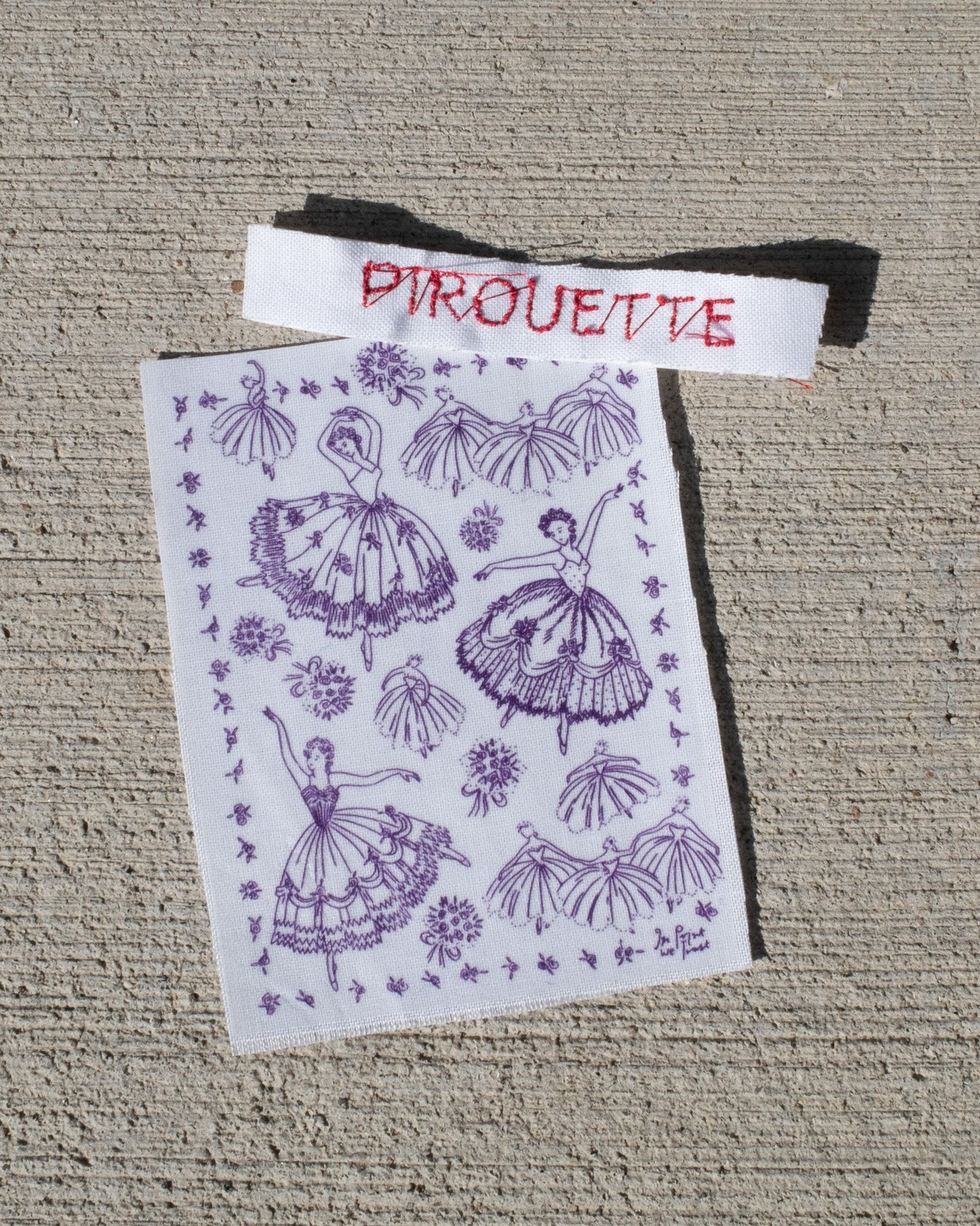 pirouette baby tee