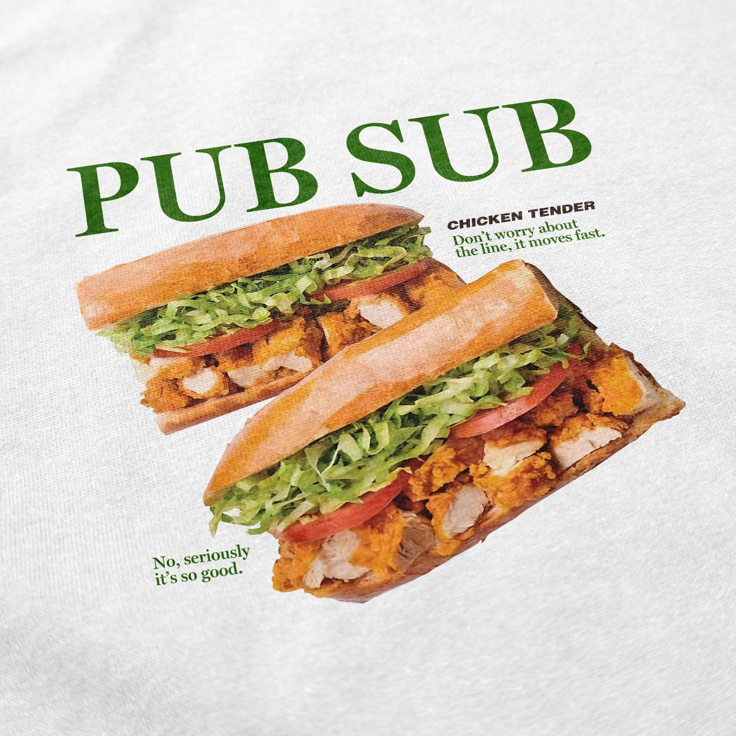 Pub Sub Chicken Tender T Shirt