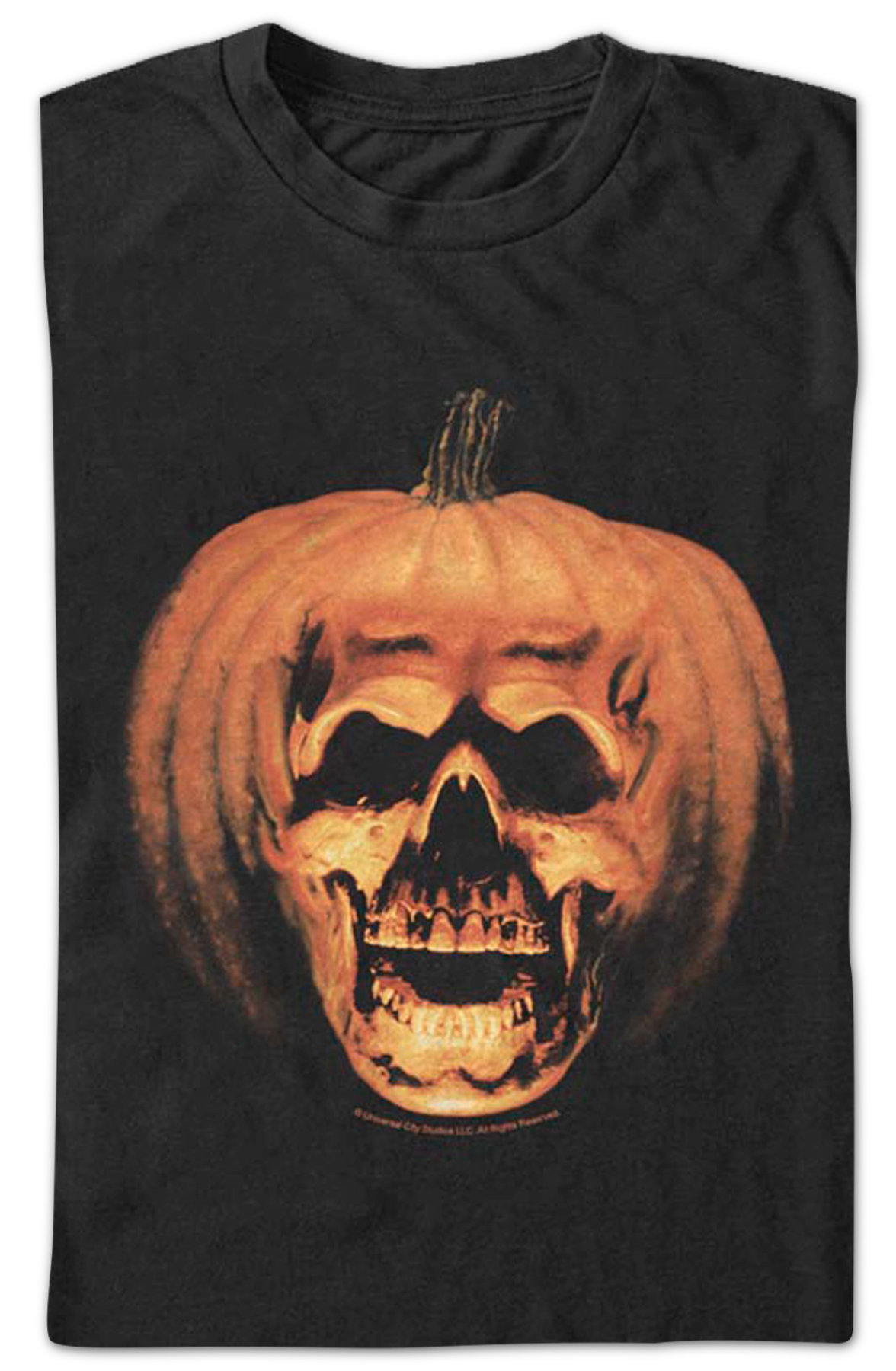 Pumpkin Skull Halloween II T-Shirt