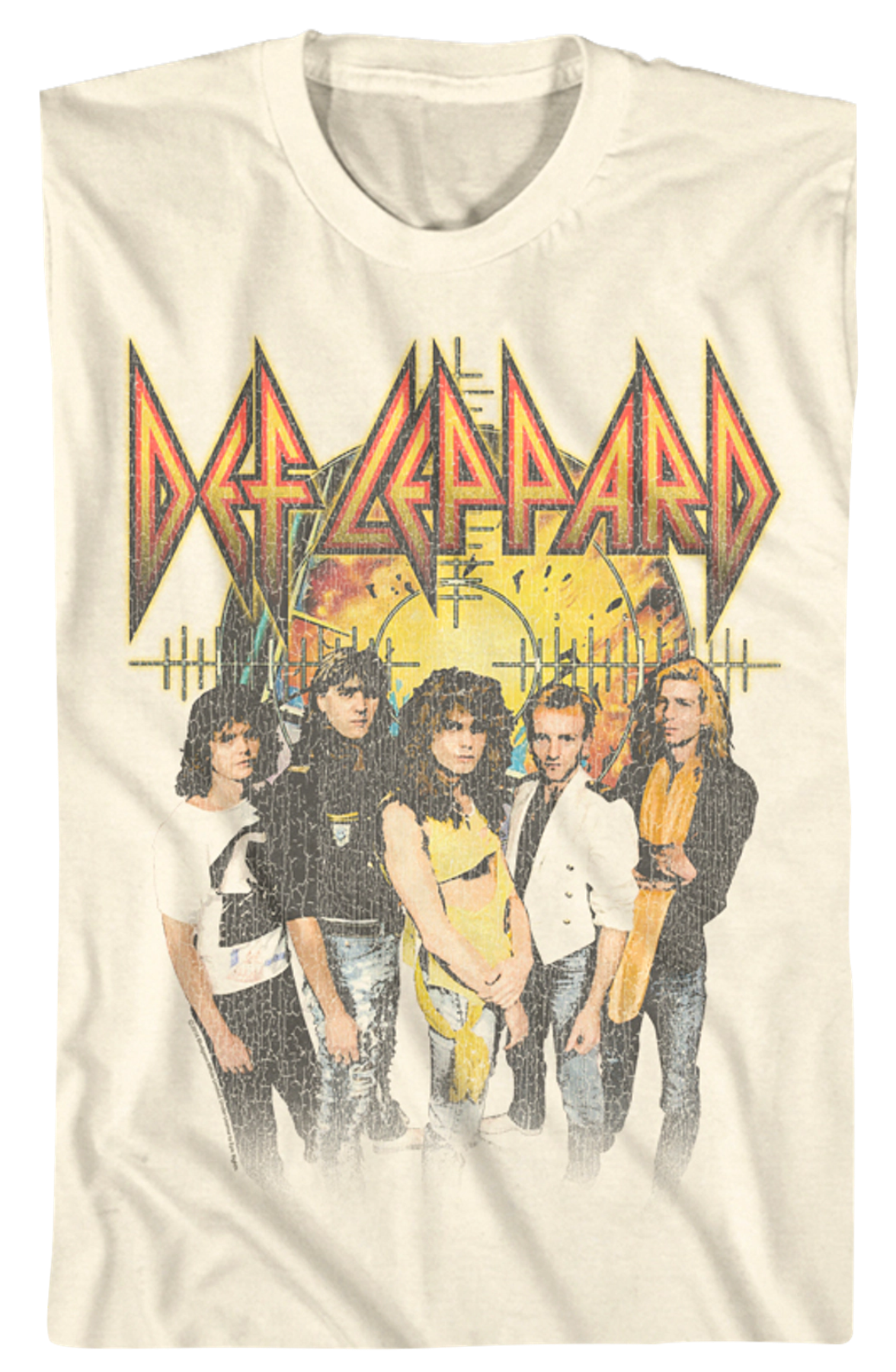 Pyromania Background Def Leppard T-Shirt