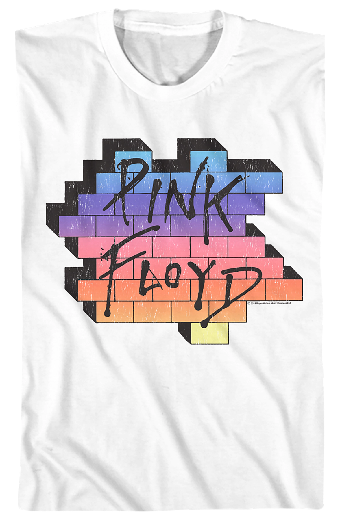 Rainbow Wall Pink Floyd T-Shirt