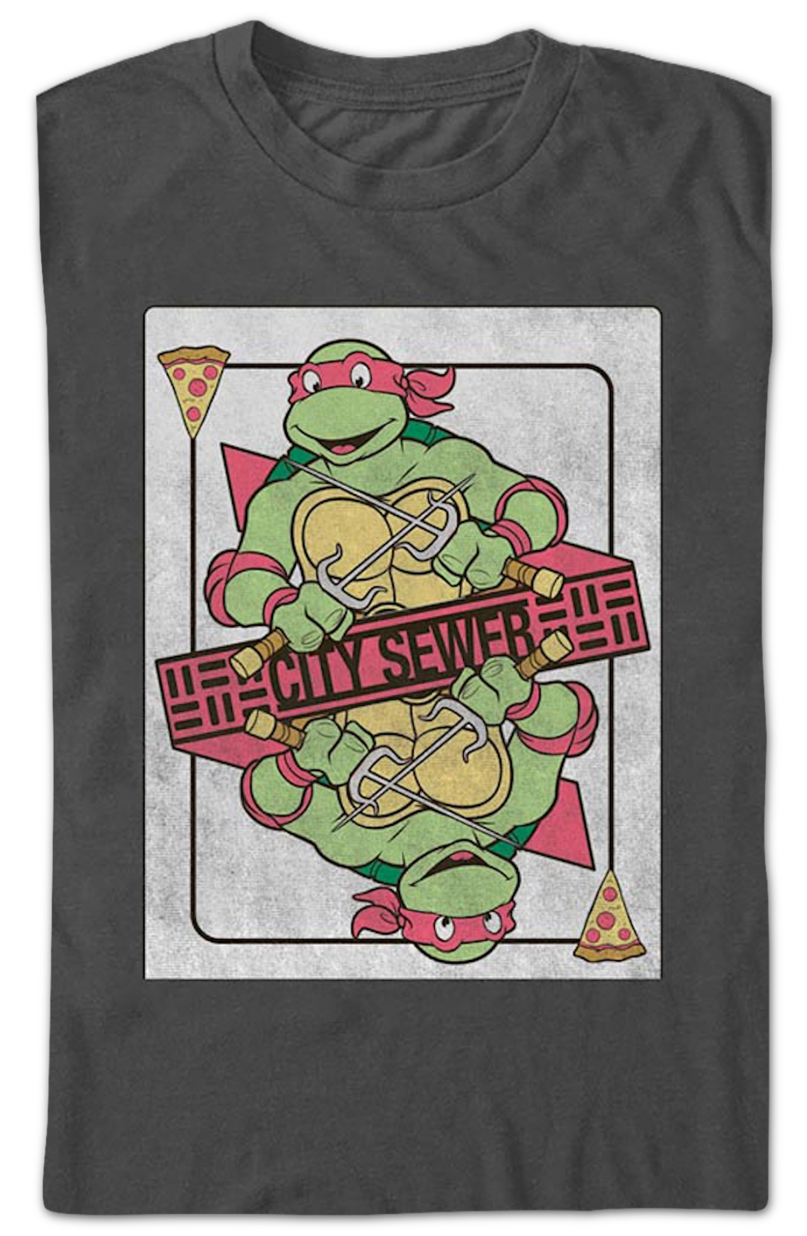 Raphael Playing Card Teenage Mutant Ninja Turtles T-Shirt