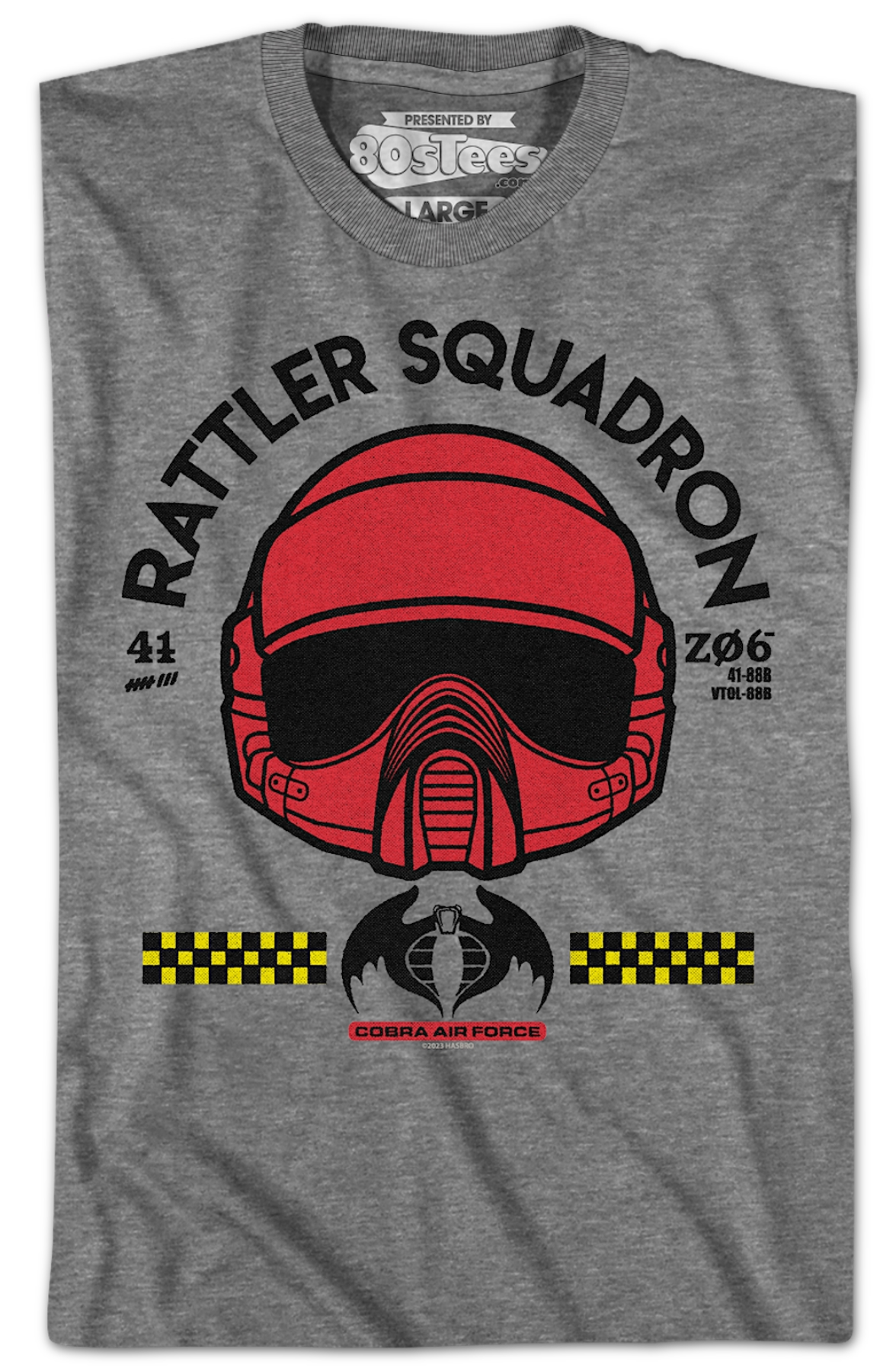 Rattler Squadron GI Joe T-Shirt