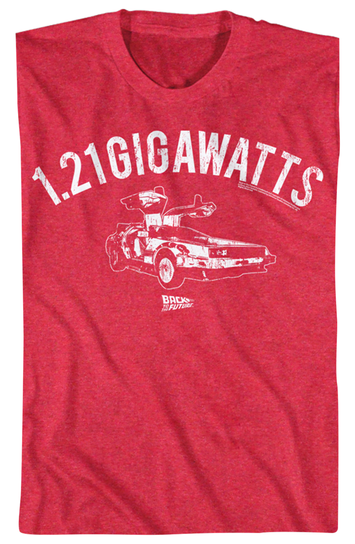 Red 1.21 Gigawatts T-Shirt