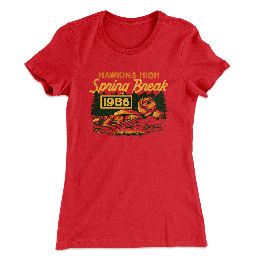 Hawkins Spring Break 1986 Women's T-Shirt