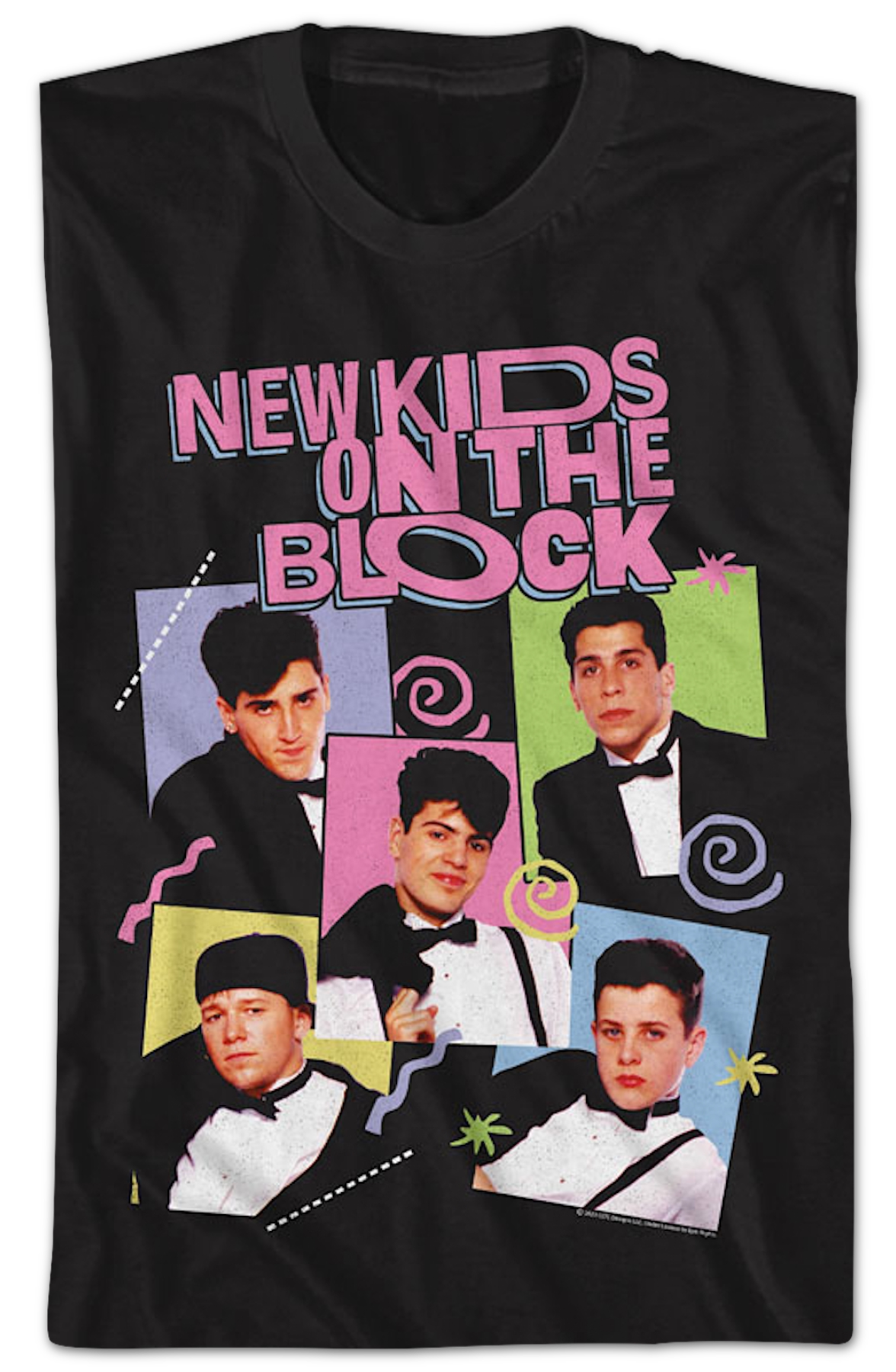 Retro Tuxedos New Kids On The Block T-Shirt