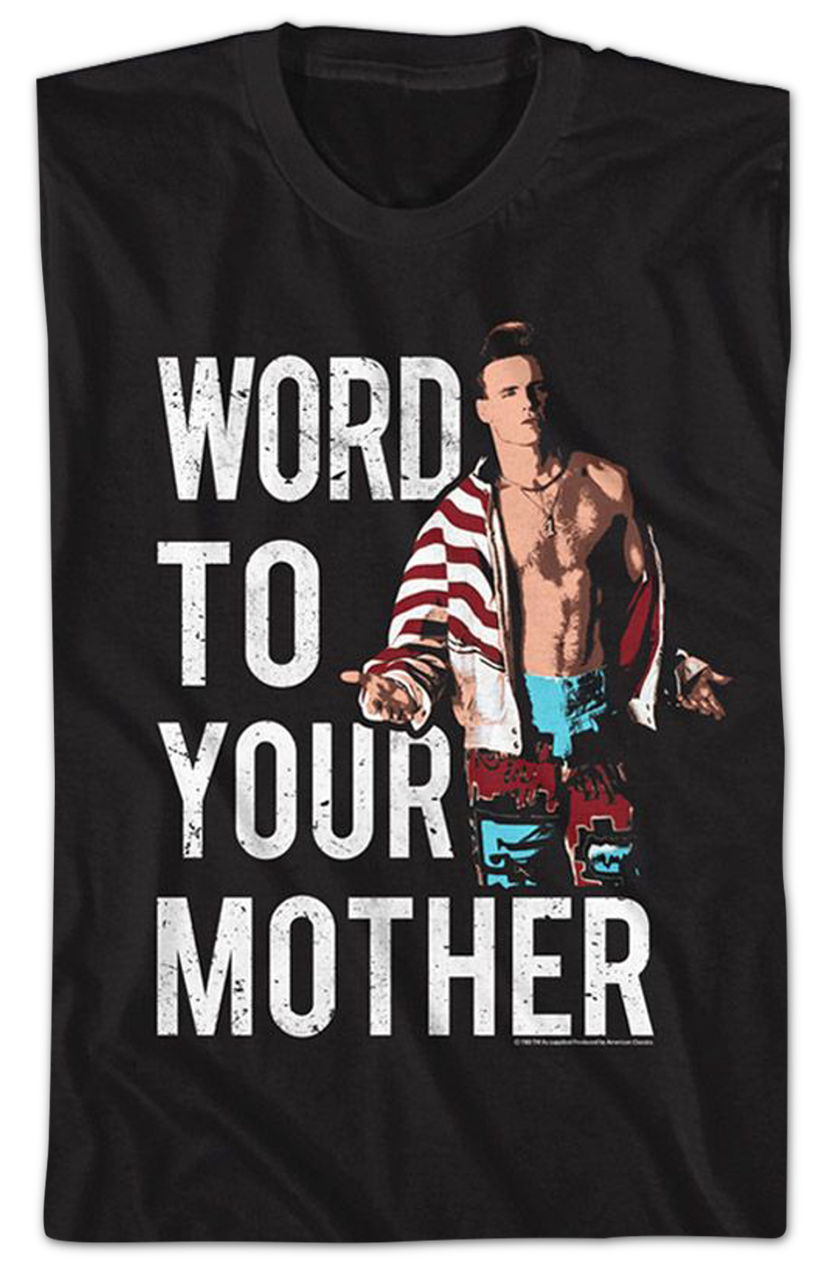 Retro Word To Your Mother Vanilla Ice T-Shirt