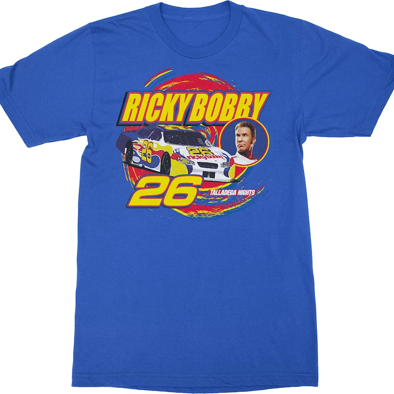 Blue Ricky Bobby Talladega Nights T-Shirt