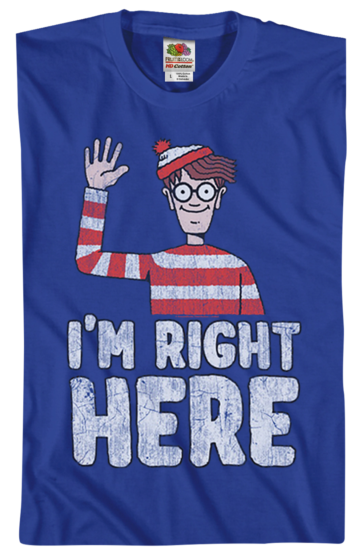 Right Here Where's Waldo T-Shirt