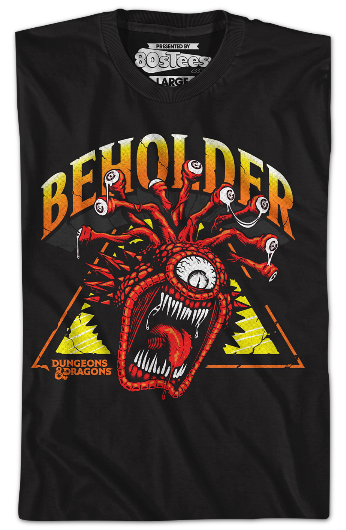 Rockin' Beholder Dungeons & Dragons T-Shirt