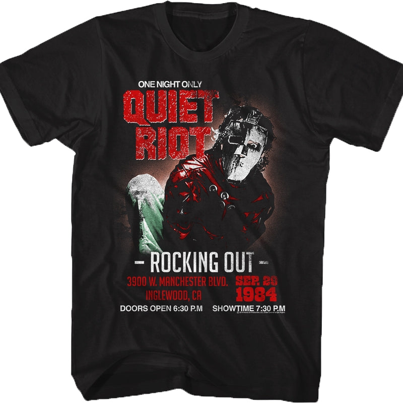 Rocking Out Quiet Riot T-Shirt