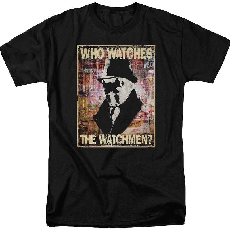 Rorschach Who Watches The Watchmen T-Shirt