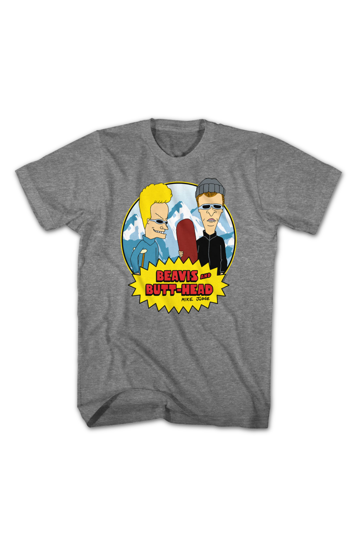 Snowboarding Beavis And Butt-Head T-Shirt