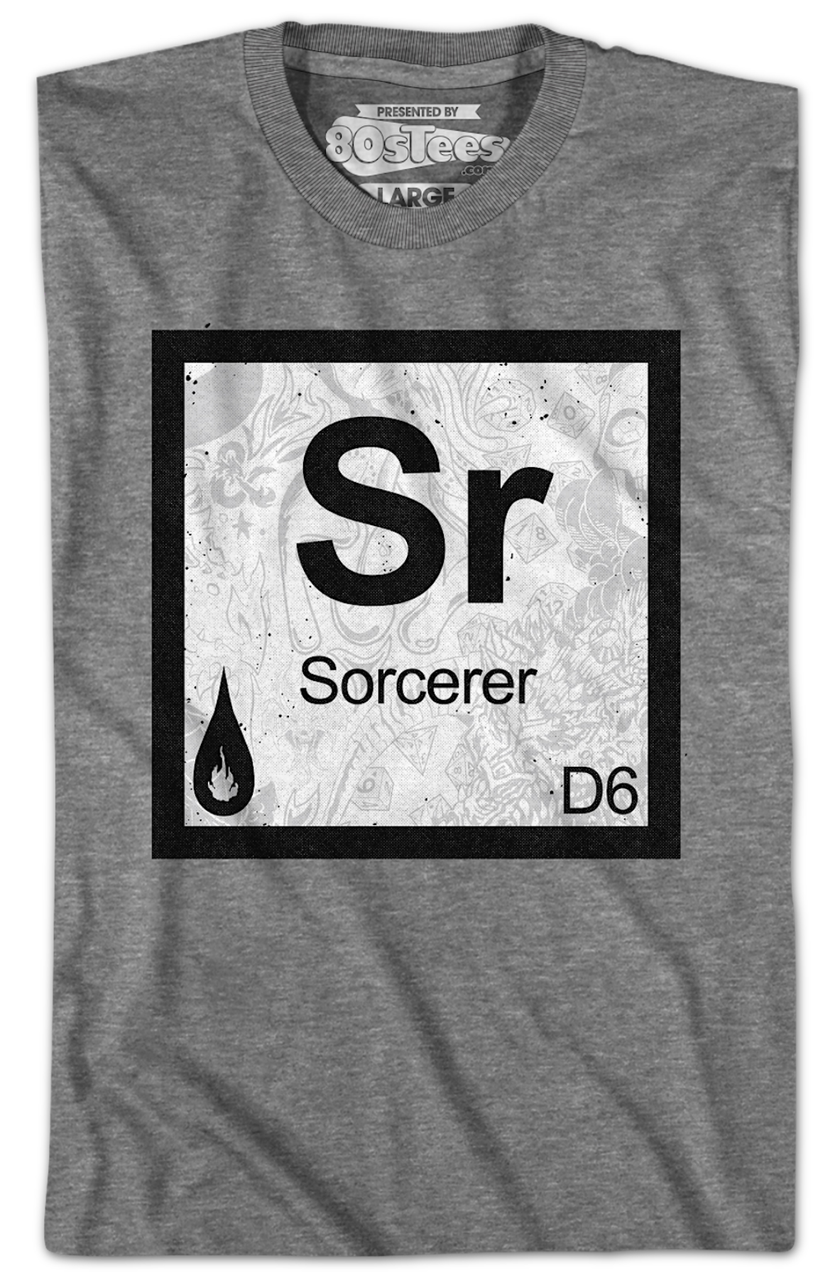 Sorcerer Element Symbol Dungeons & Dragons T-Shirt