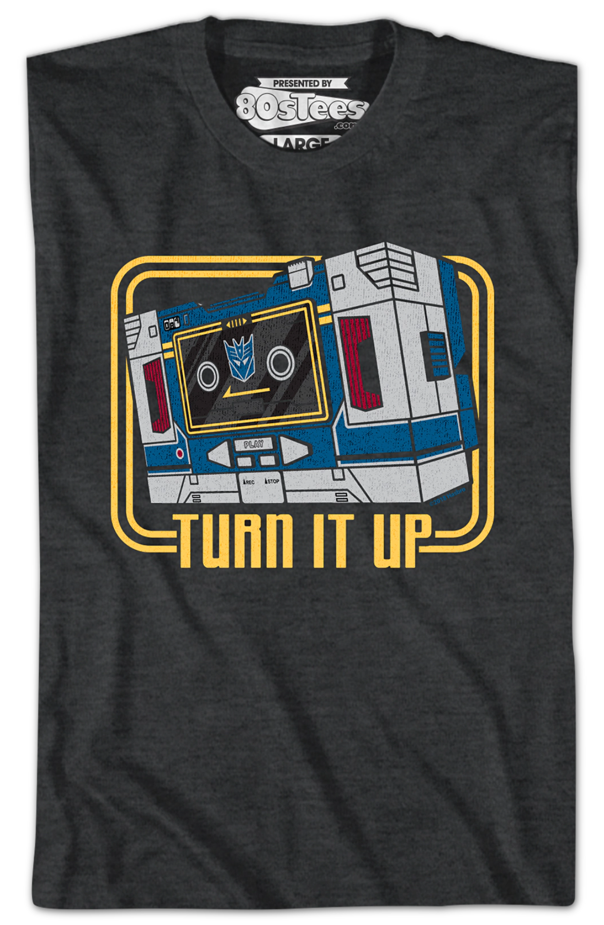 Soundwave Turn It Up Transformers T-Shirt