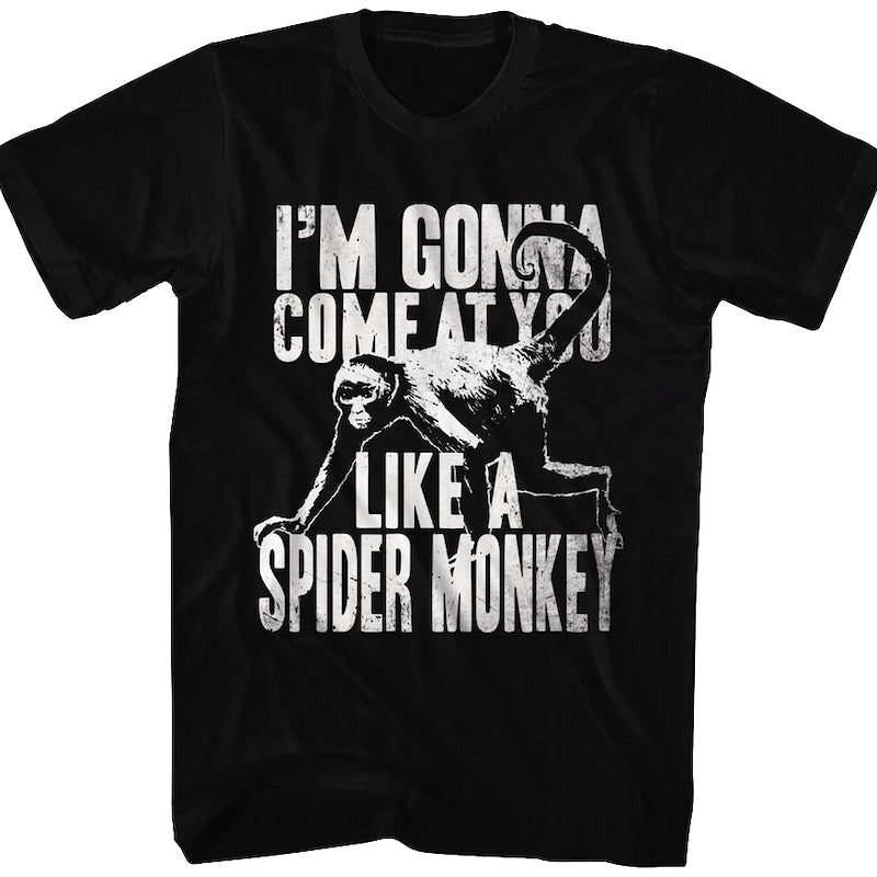 Black Spider Monkey Talladega Nights T-Shirt