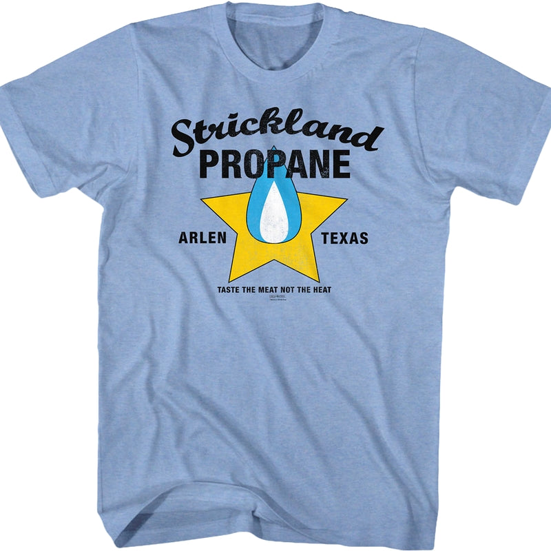 Blue Strickland Propane King of the Hill T-Shirt