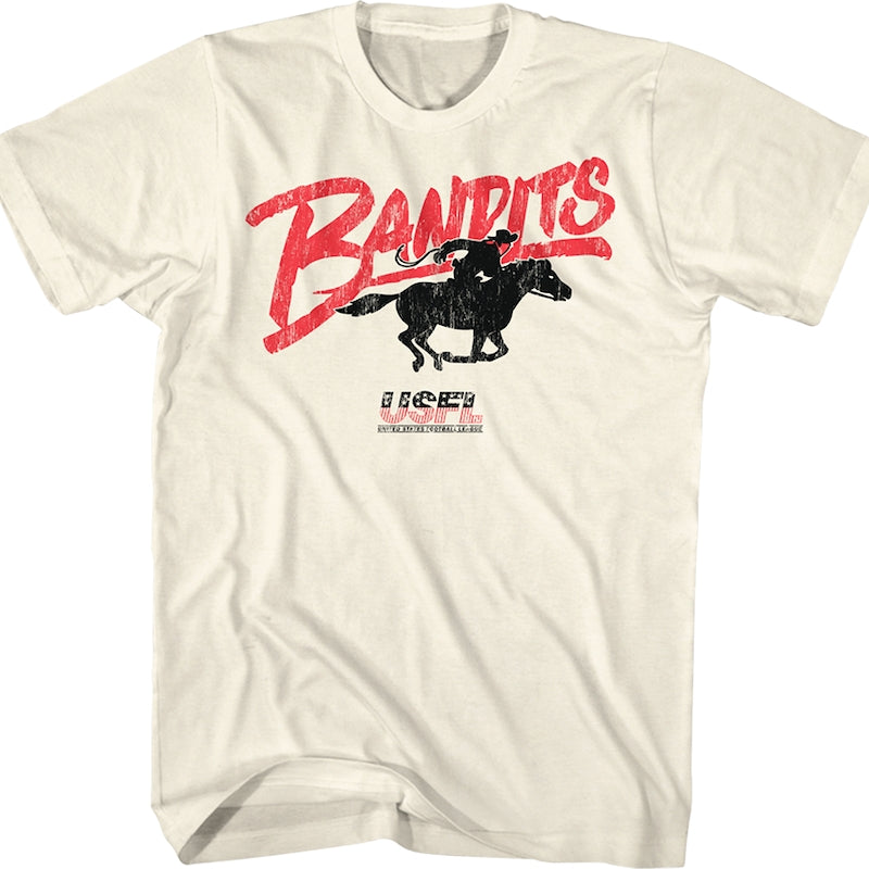 Natural Tampa Bay Bandits USFL T-Shirt