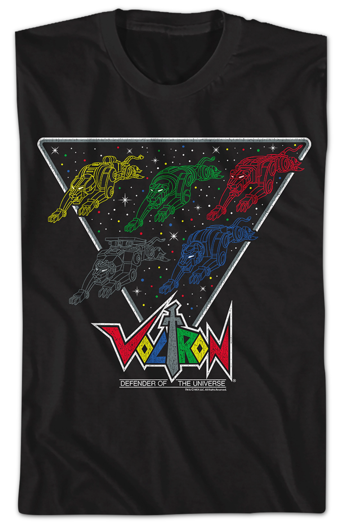 Lion Formation Voltron T-Shirt