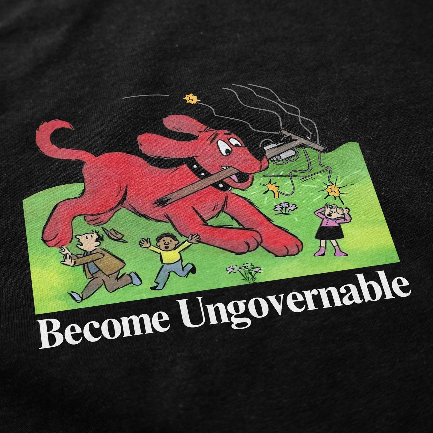 Ungovernable Dog T Shirt