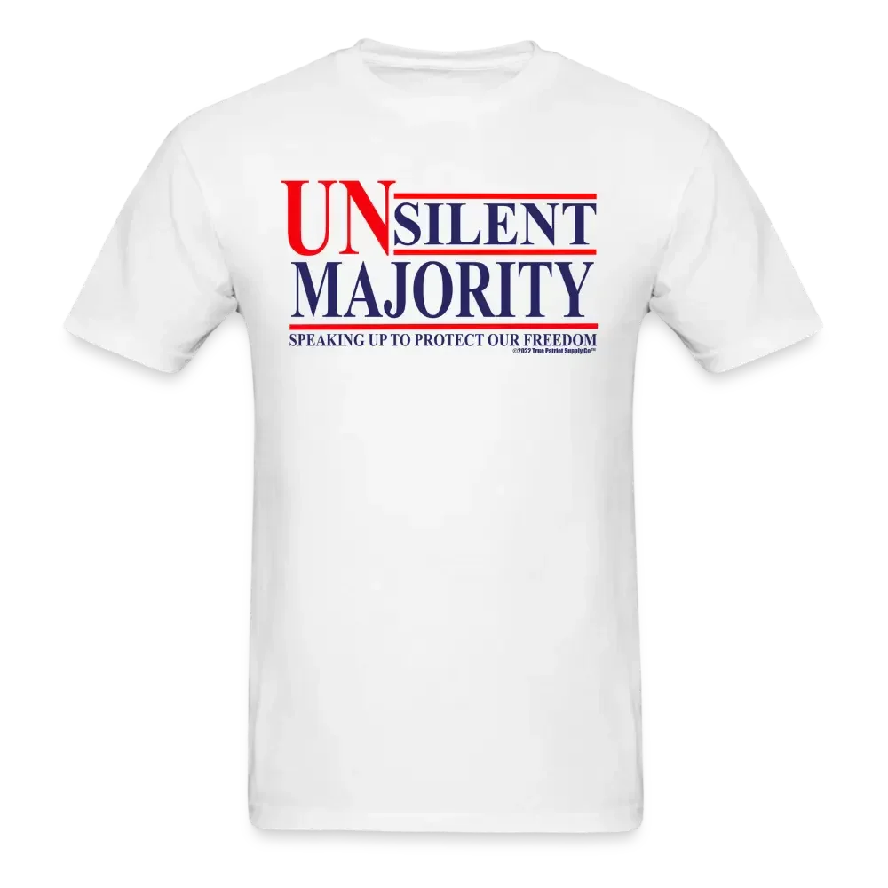 Unsilent Majority Conservative Patriot T-Shirt
