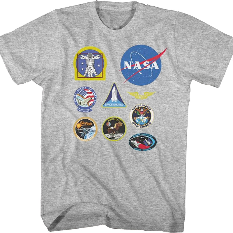Patches NASA T-Shirt