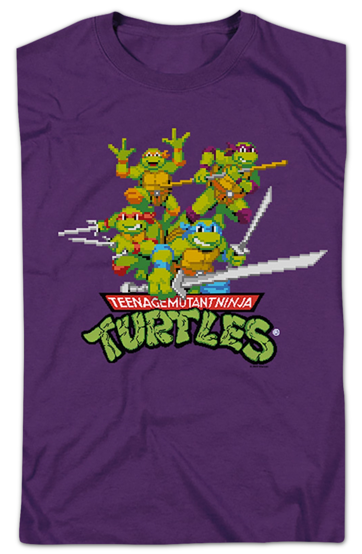 Video Game Heroes Teenage Mutant Ninja Turtles T-Shirt