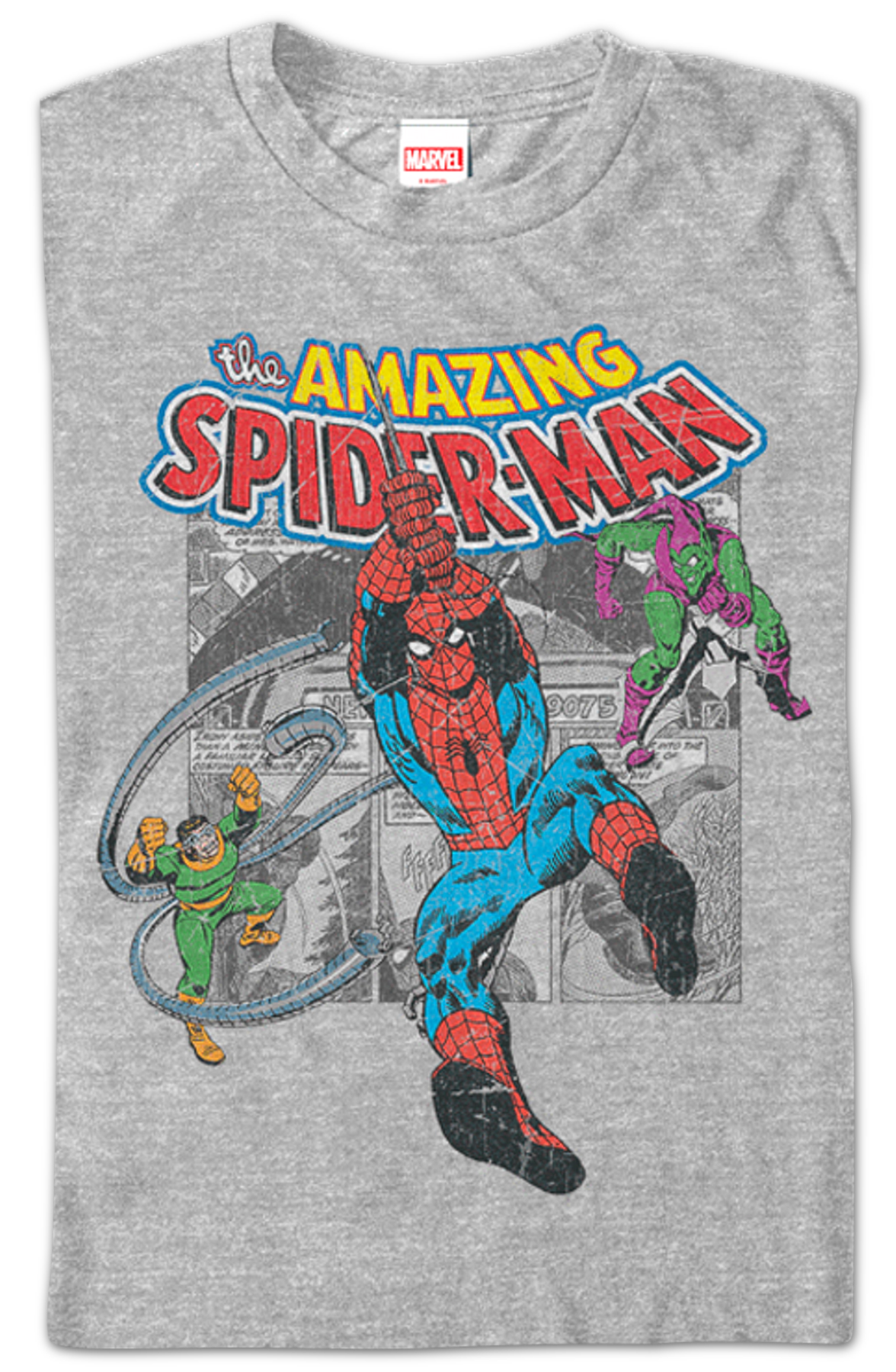 Villain Collage Spider-Man T-Shirt
