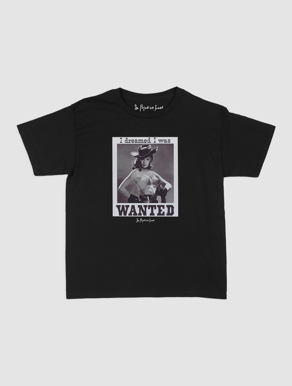 wanted baby tee