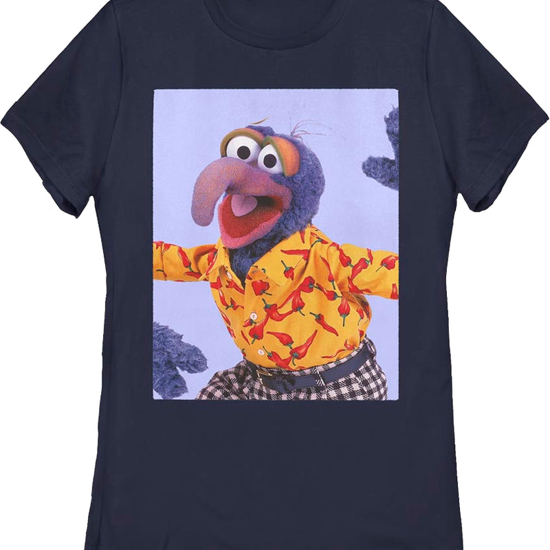 Blue Womens Gonzo Muppets Shirt