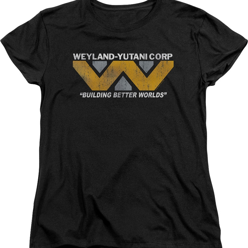 Womens Weyland-Yutani Corp Alien Shirt
